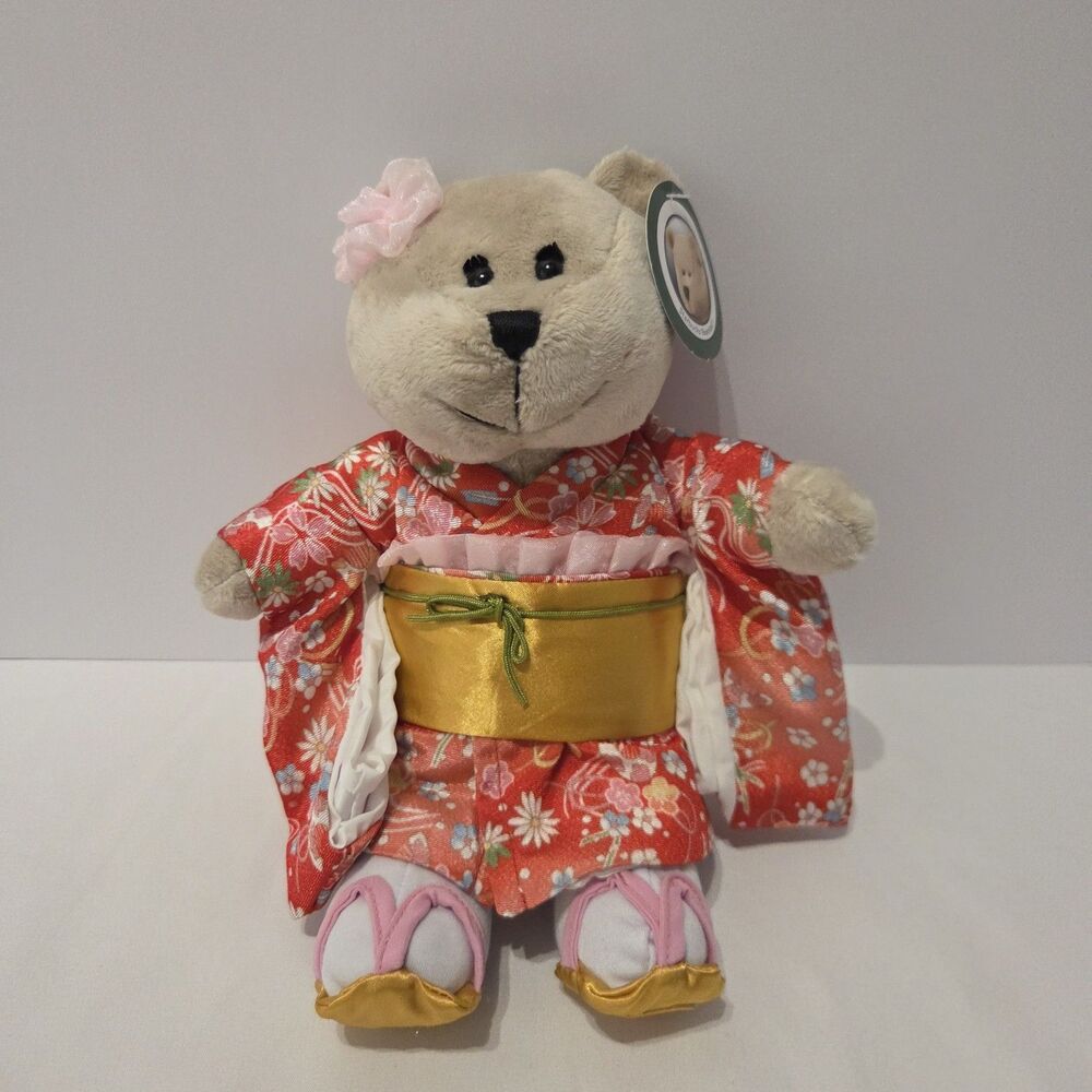 Exclusive Starbucks JAPAN Bearista Plush Bear Kimono 2024 143rd Edition New